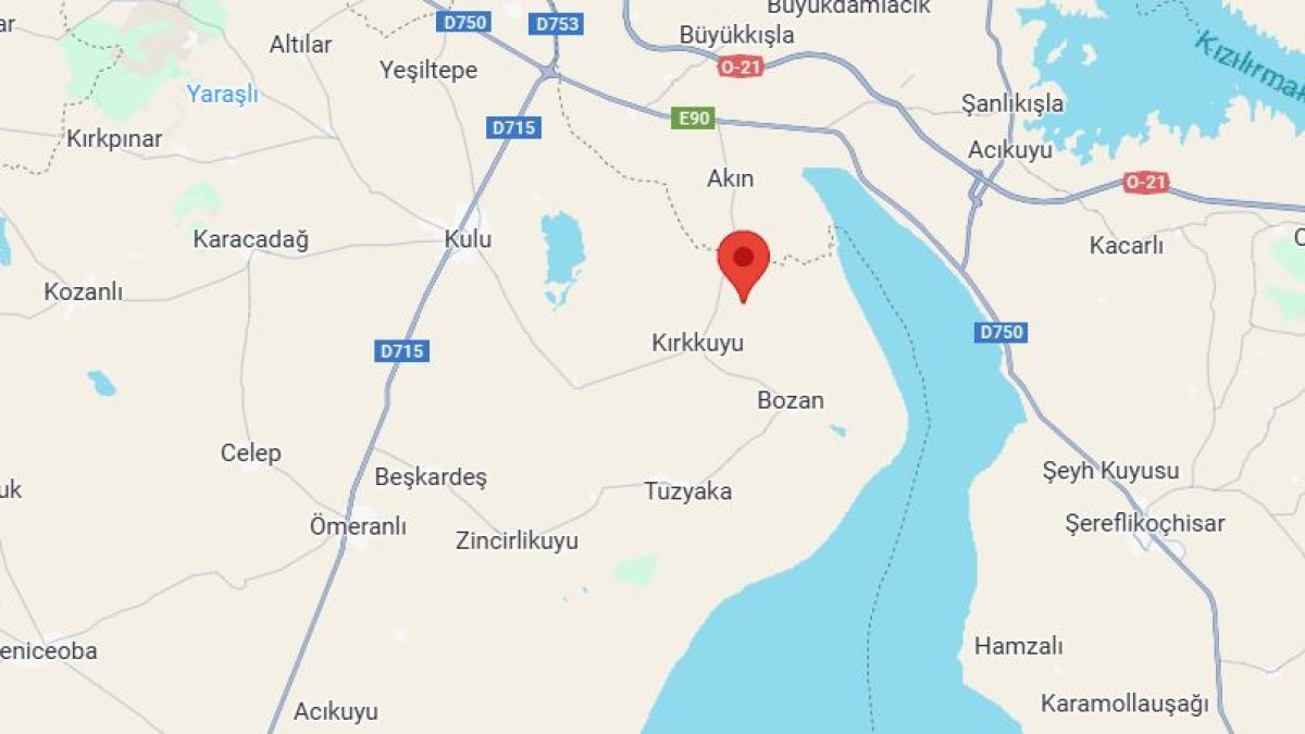 Konya'da 5,2 büyüklüğünde deprem