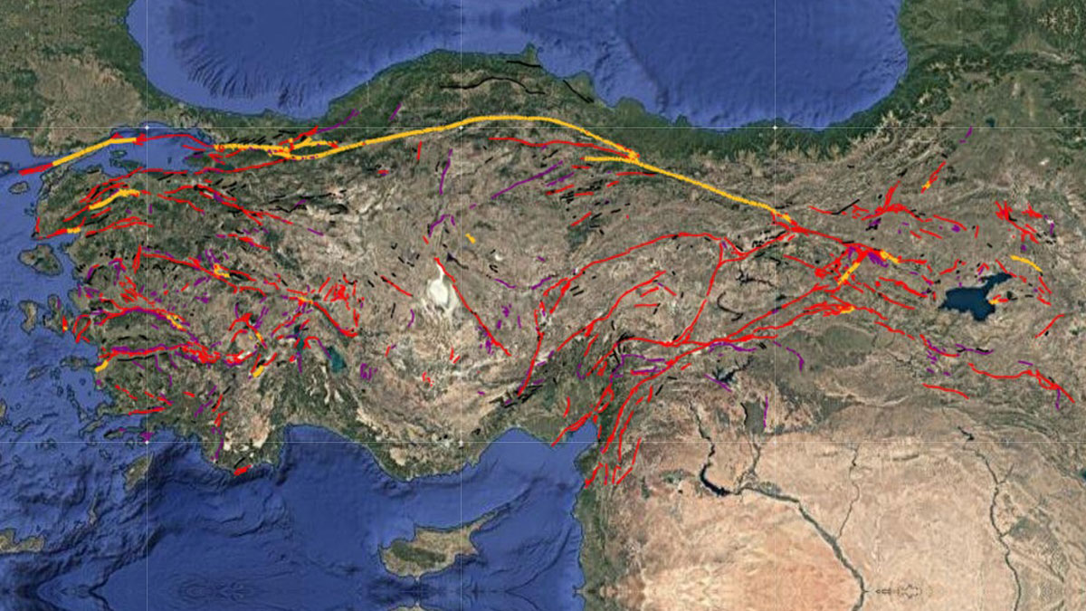 Türkiye diri fay haritası yenilendi! Herkes MTA'nın bu haritasını arıyor, interaktif harita yayınlandı