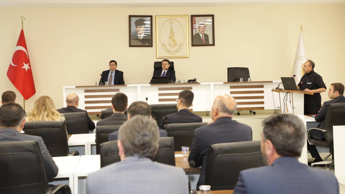 Kütahya'nın afet riskleri detaylarıyla ele alındı