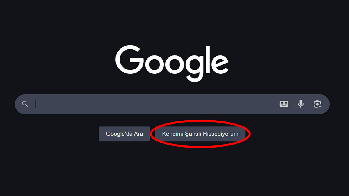 Google'ın ikonik 'Kendimi Şanslı Hissediyorum' butonu kalkıyor! Bazı kullanıcılarda değişim başladı, bakın yerine ne geliyor...