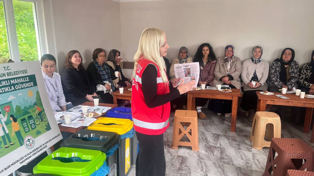 Giresun Belediyesinden sağlık ve çevre bilinci buluşması
