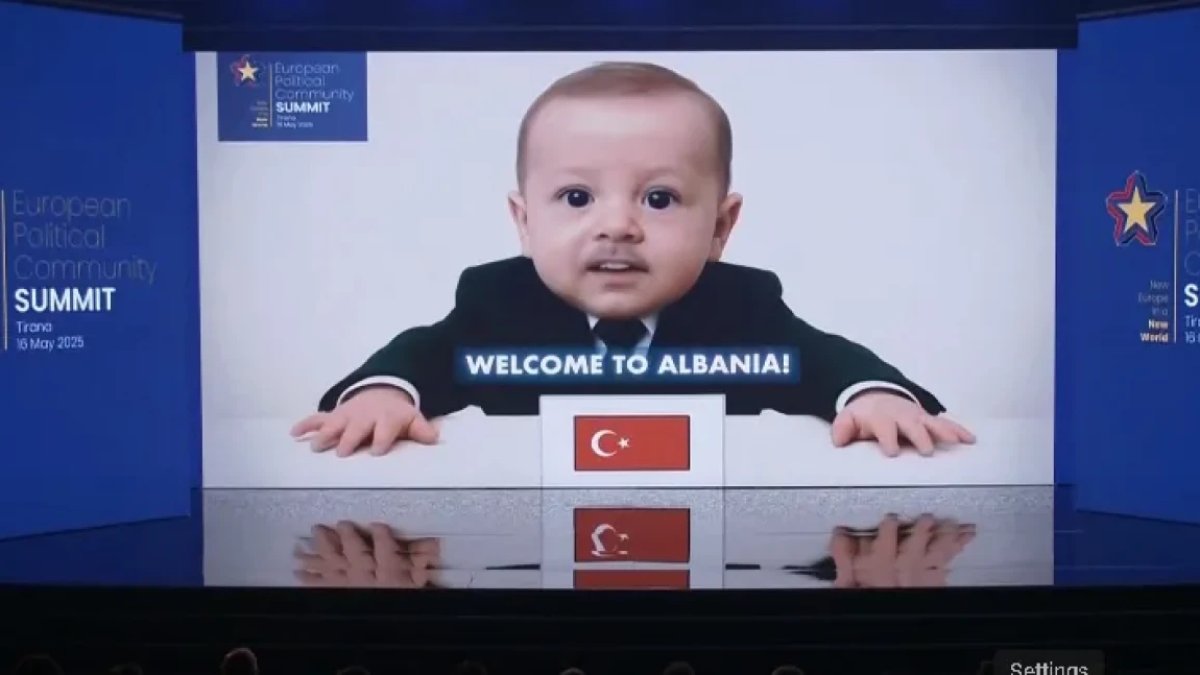 Avrupa Zirvesi'nde güldüren sürpriz! Yapay zeka ile Cumhurbaşkanı Erdoğan da dahil liderlerin bebek halleri gösterildi