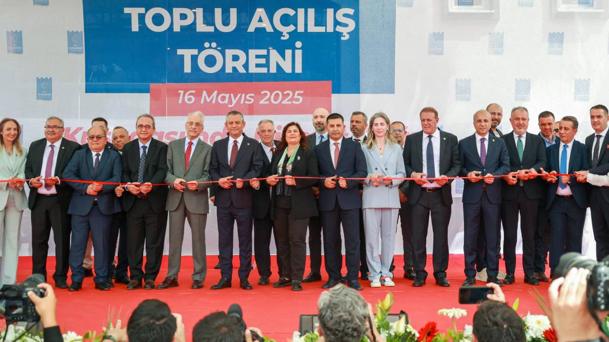 Başkan Yetişkin Özgür Özel’e Aydın programında eşlik etti