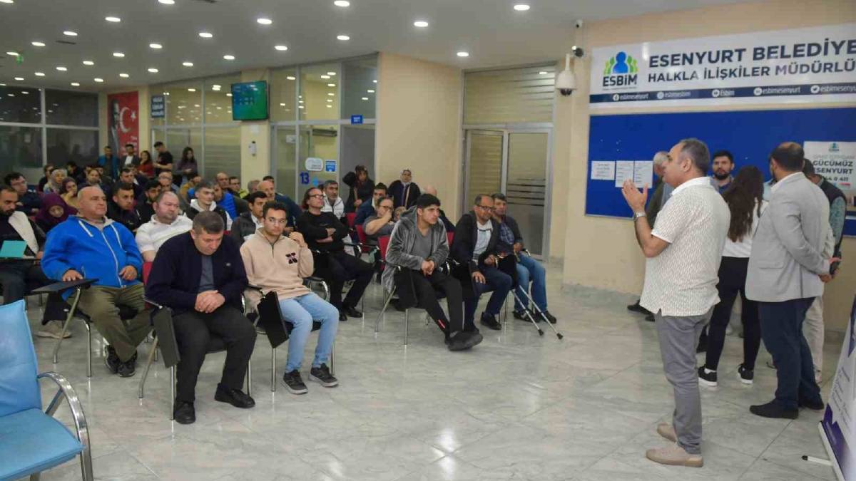 İstihdam kapıları aralandı... ESBİM’den engelli vatandaşlara iş fırsatı!