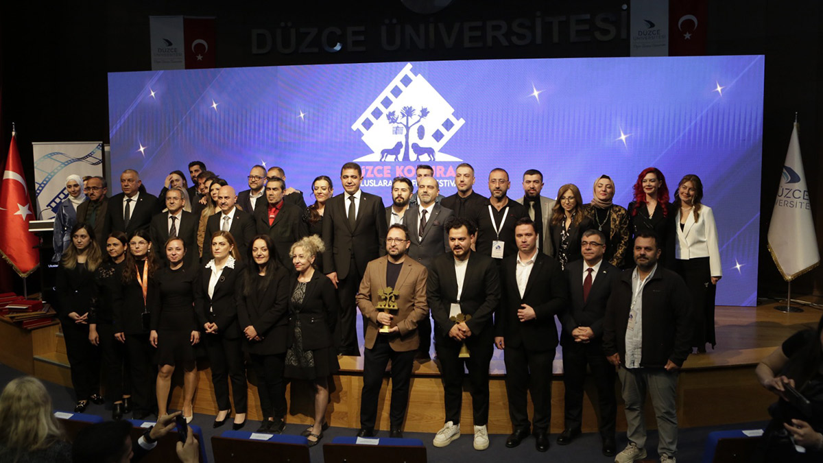 Düzce Konuralp Uluslararası Film Festivalinde ödüller sahiplerini buldu: En iyi belgesel ödülü Gazze anlatısına