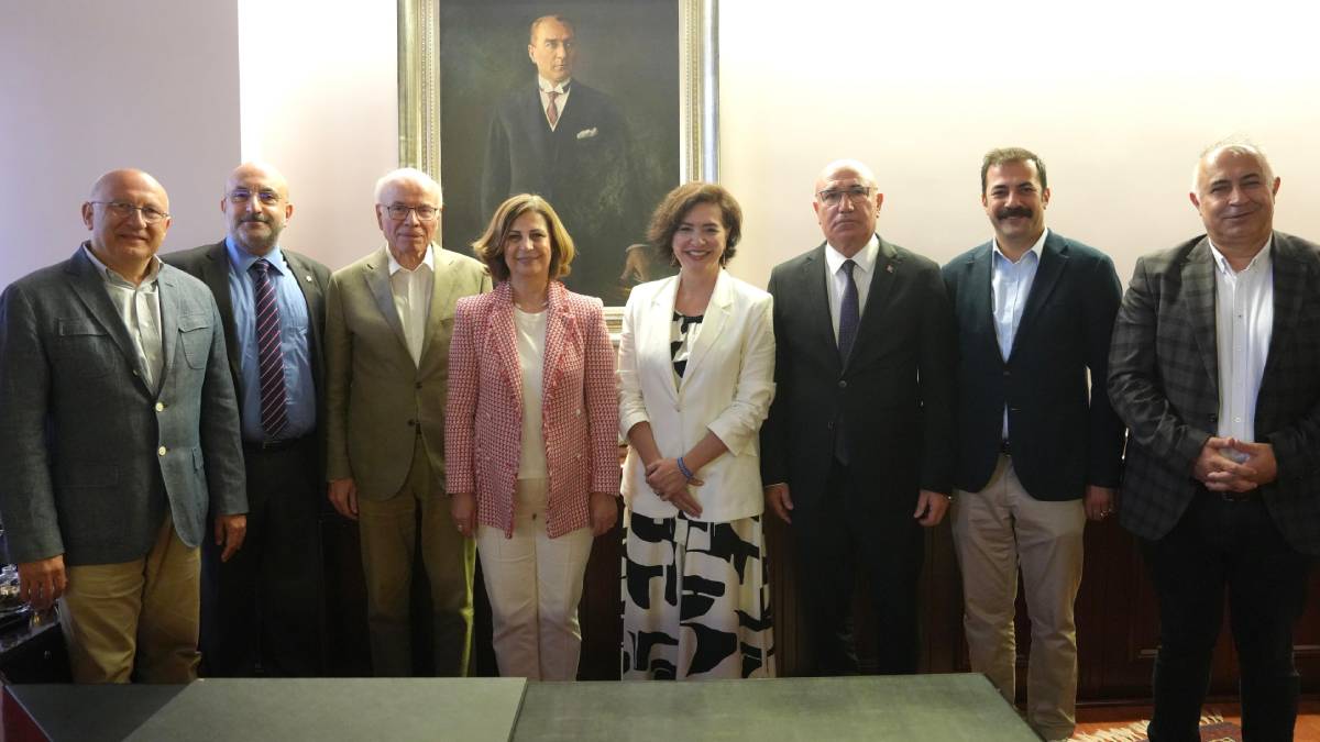 Başkan Ünlüce’ye birbirinden önemli misafirler