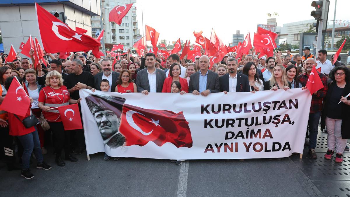 “Bağımsızlık Yürüyüşü” Gündoğdu’ya taşınacak