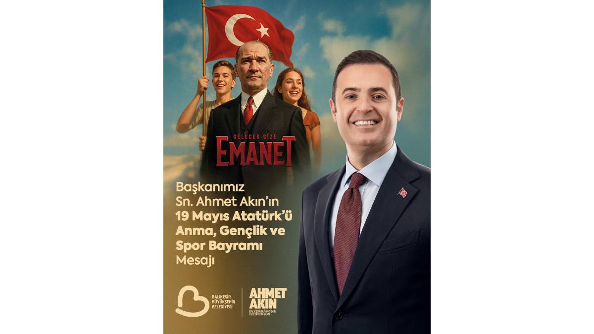 Başkan Akın’dan “19 Mayıs” mesajı