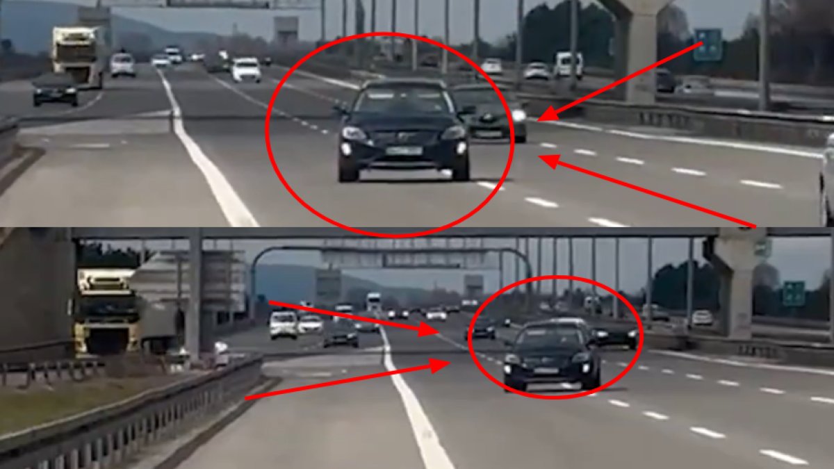 TEM'de dehşet! Otobanda öyle bir şey yaptı ki... Ünlü isim böyle isyan etti: "Ehliyet için IQ testi şart!"