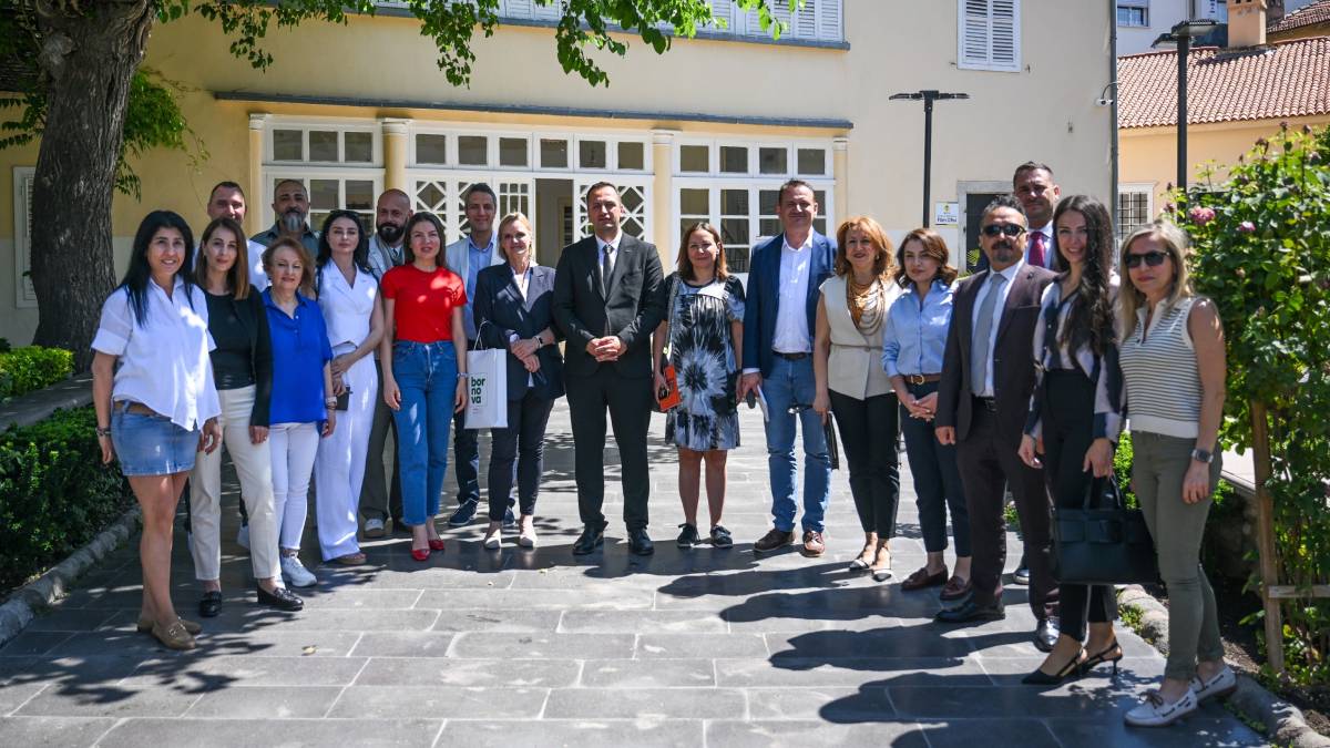 Bornova’da Goethe Enstitüsü ile iş birliği buluşması