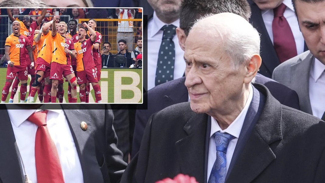 Bahçeli'den Galatasaray'a tebrik mesajı