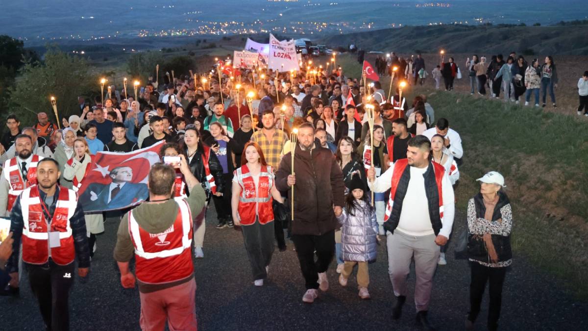 Kırıkkale'de 19 Mayıs coşkusu Dinek Dağı’na taşındı