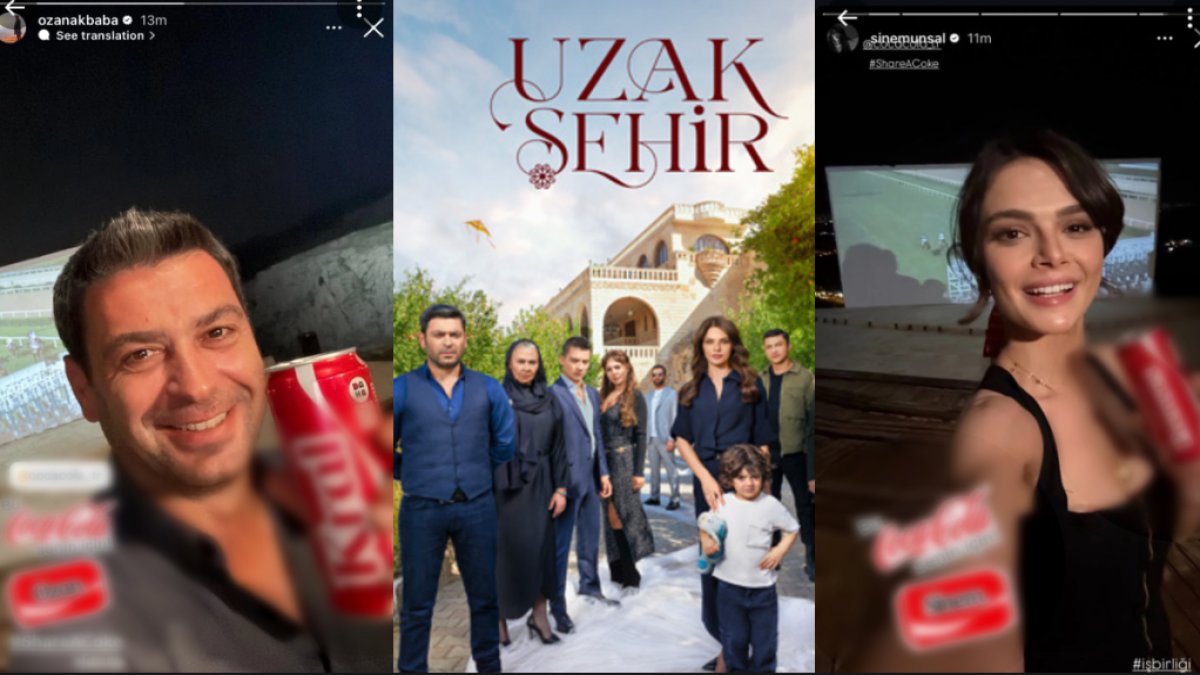 Uzak Şehir dizisinde tepki çeken görüntüler! Coca Cola reklamı yapıldı: Dizi de boykot listesinde