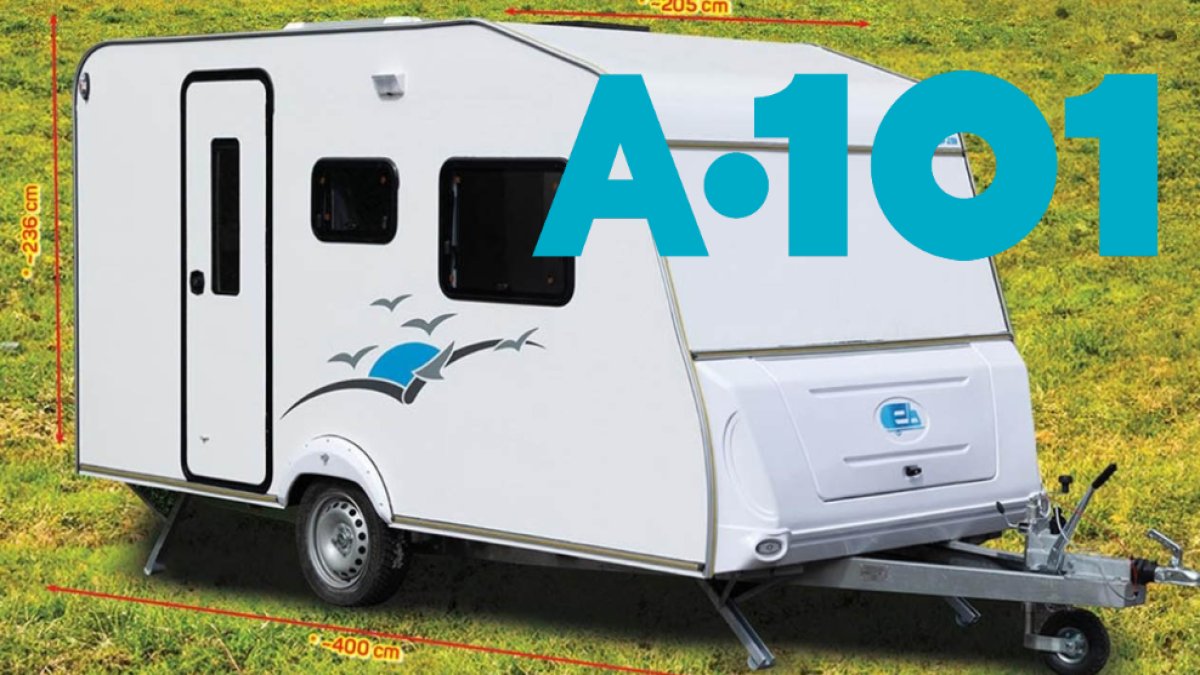 A101 yaz sezonuna hızlı giriş yaptı! Tekne bile satmıştı: Bu kez karavan satıyor: İşte A101'de satılan karavanın fiyatı