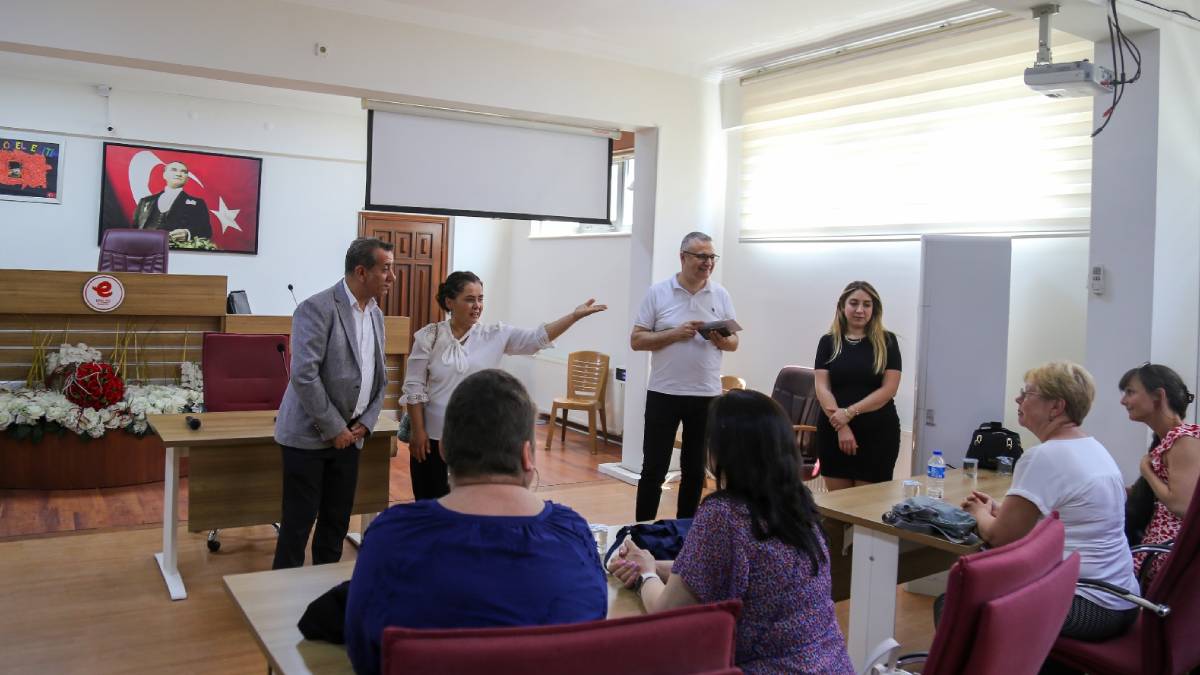 Başkan Yetişkin özel konuklarıyla buluştu