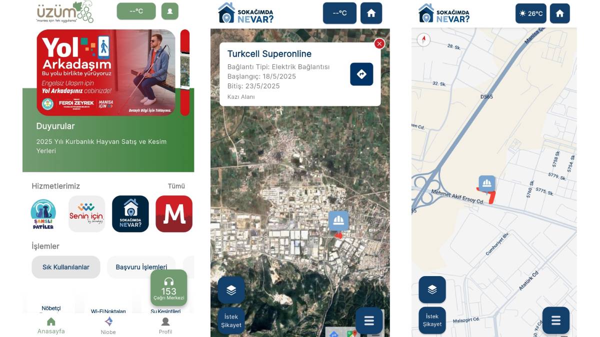 Manisa’da altyapı çalışmaları AYBİS ile dijitalleşti