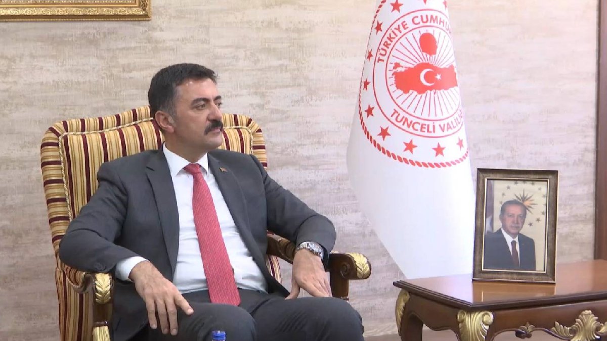 Tunceli Valisi Bülent Tekbıyıkoğlu merkeze çekildi