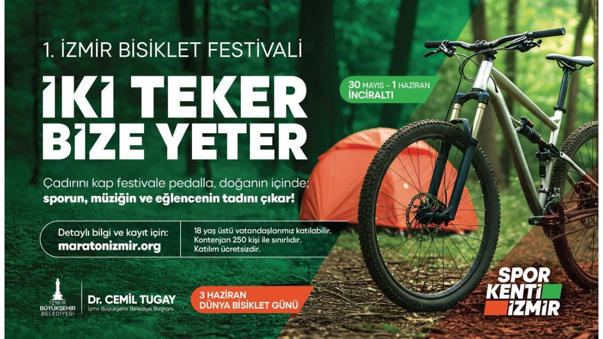 İzmir’de Dünya Bisiklet Günü festivalle kutlanacak