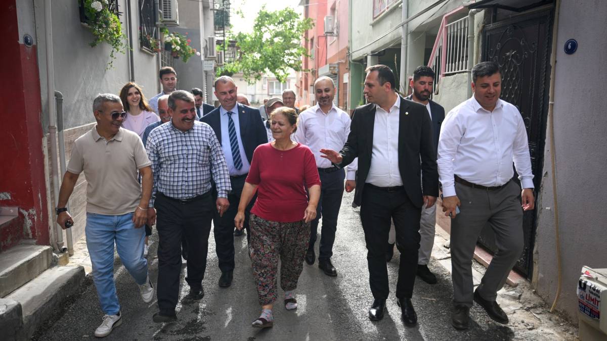 Başkan Eşki ve Milletvekili Arslan sahada