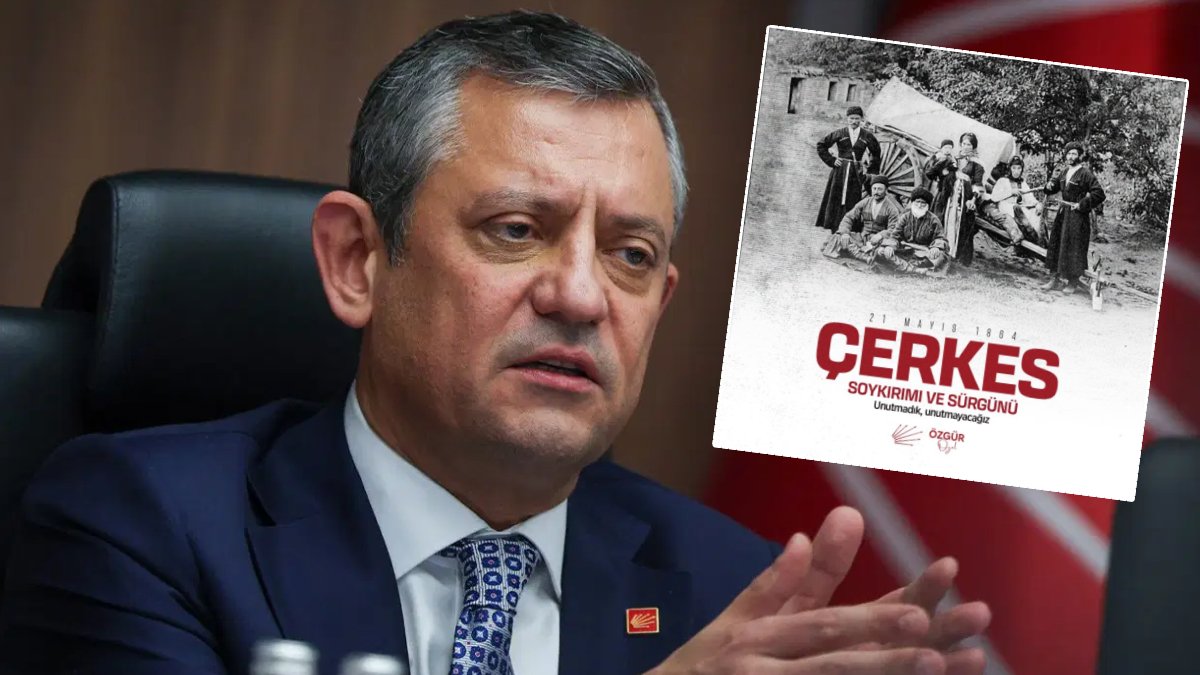 Özgür Özel’den Çerkes Sürgünü anması: Acınızı paylaşıyorum