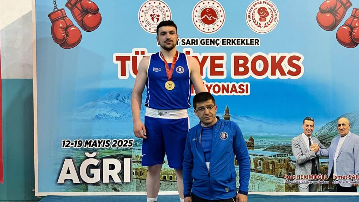 Kütahyalı genç sporcumuz Emir Cihan Kaya Türkiye Şampiyonu oldu