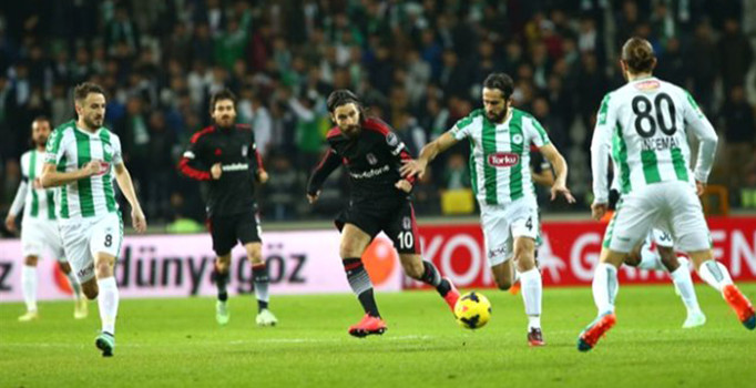 Konyaspor-Beşiktaş maçının ilk 11'leri belli oldu