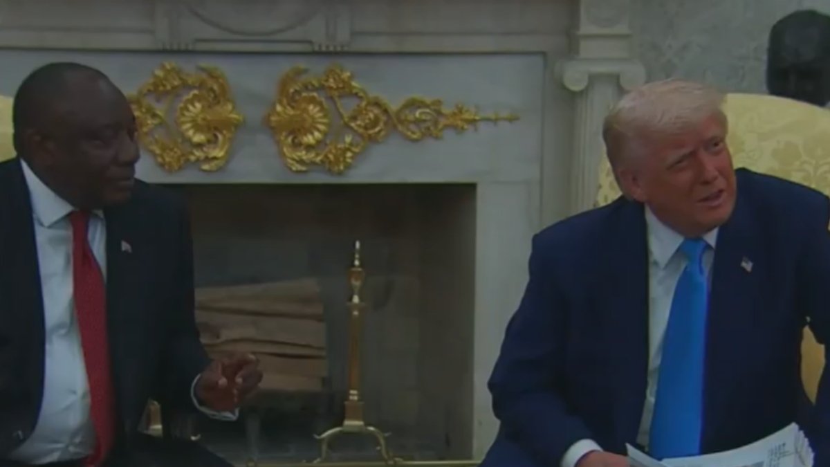 Trump, Katar uçağı sorusuna sinirlendi, muhabiri kovdu