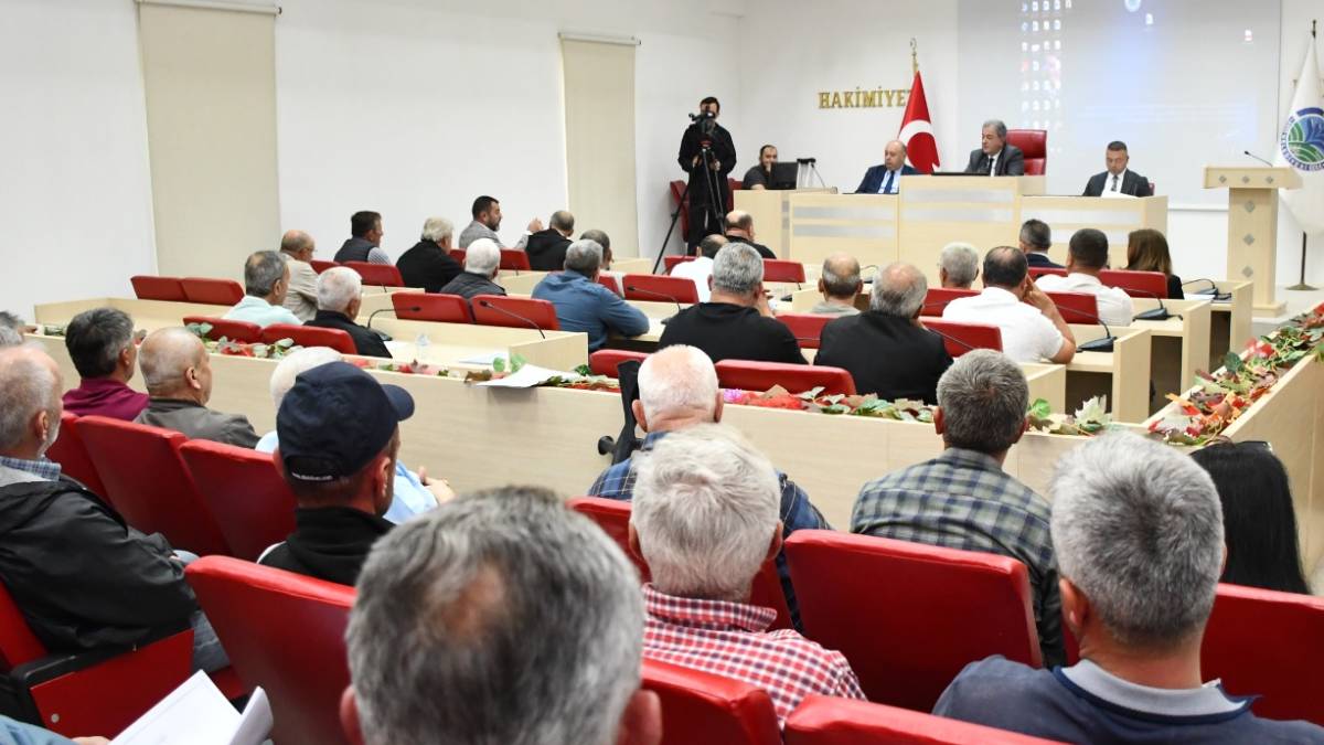 BASKİ Gönenli muhtarlar ve çiftçilerle buluştu