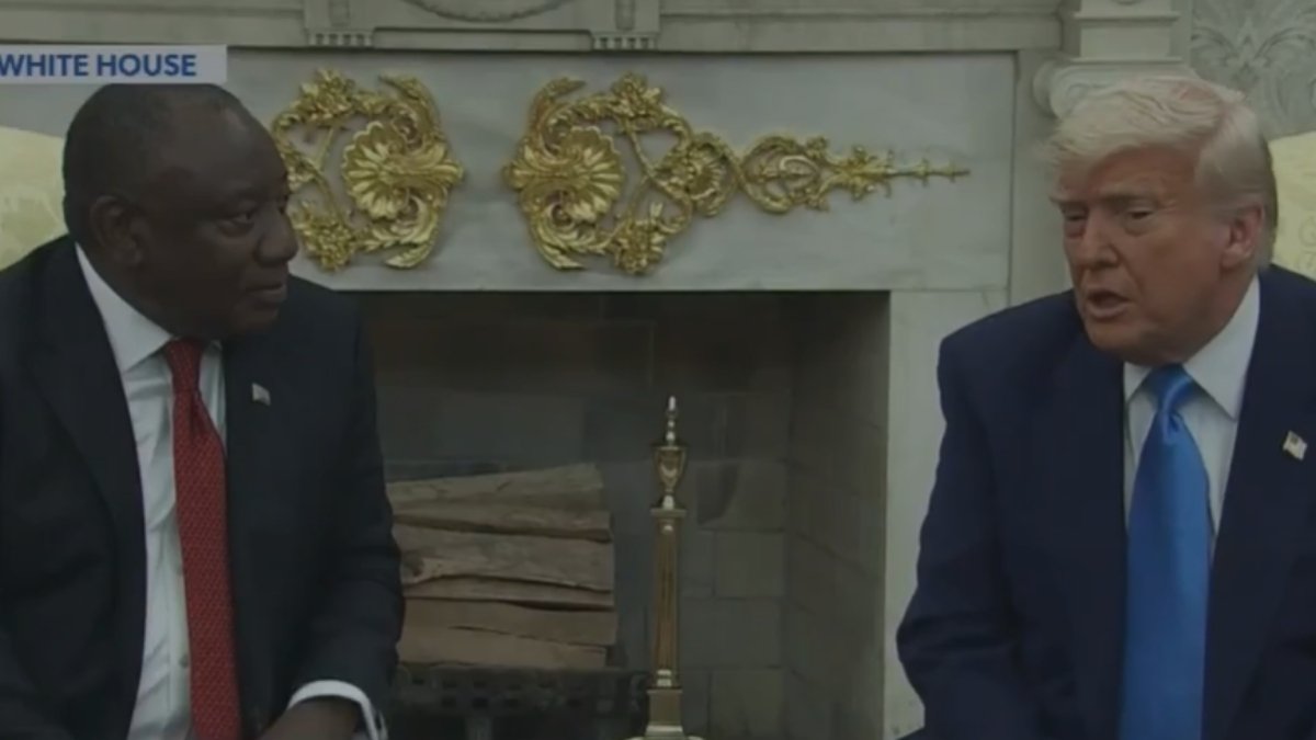Trump Zelenskiy’den Sonra Güney Afrika lideri Ramaphosa'yı azarladı: Beyaz çiftçilere soykırım yapıyorsunuz