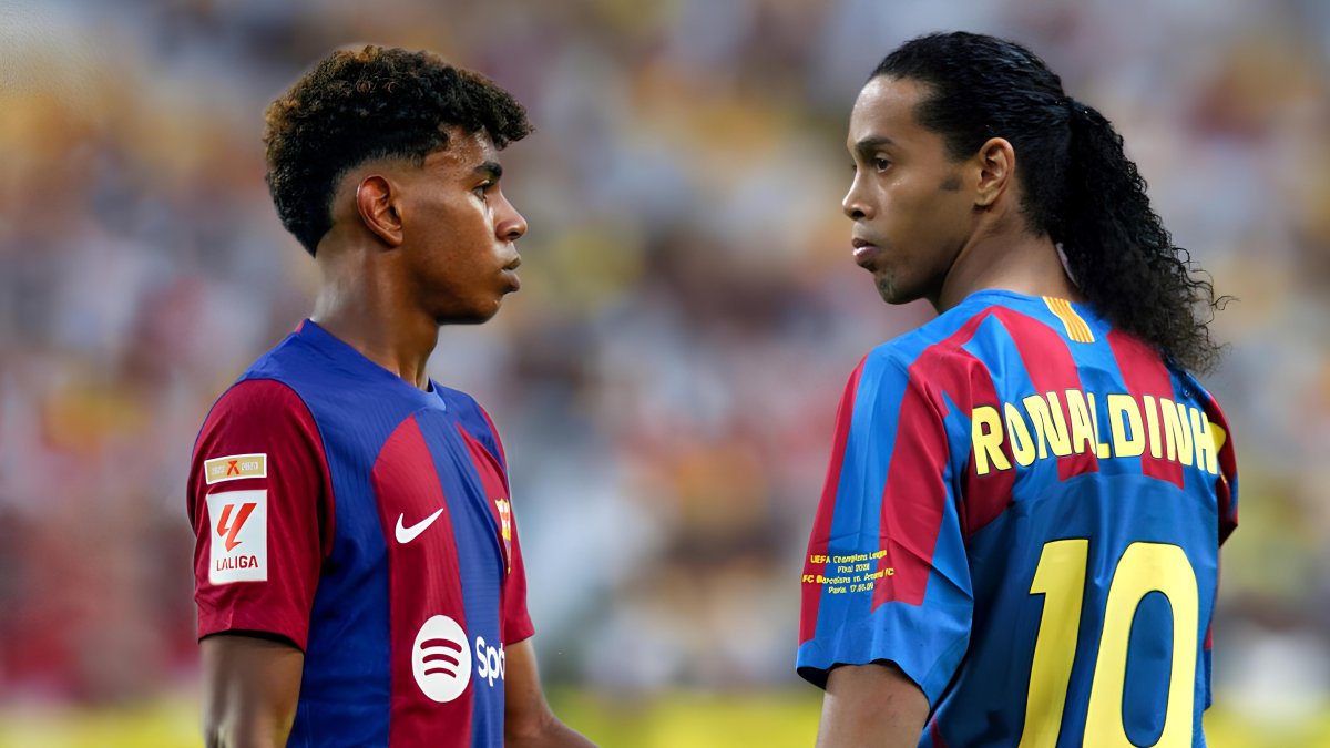 Ronaldinho, Yamal'ı övgüye boğdu: Gerçekten inanılmaz