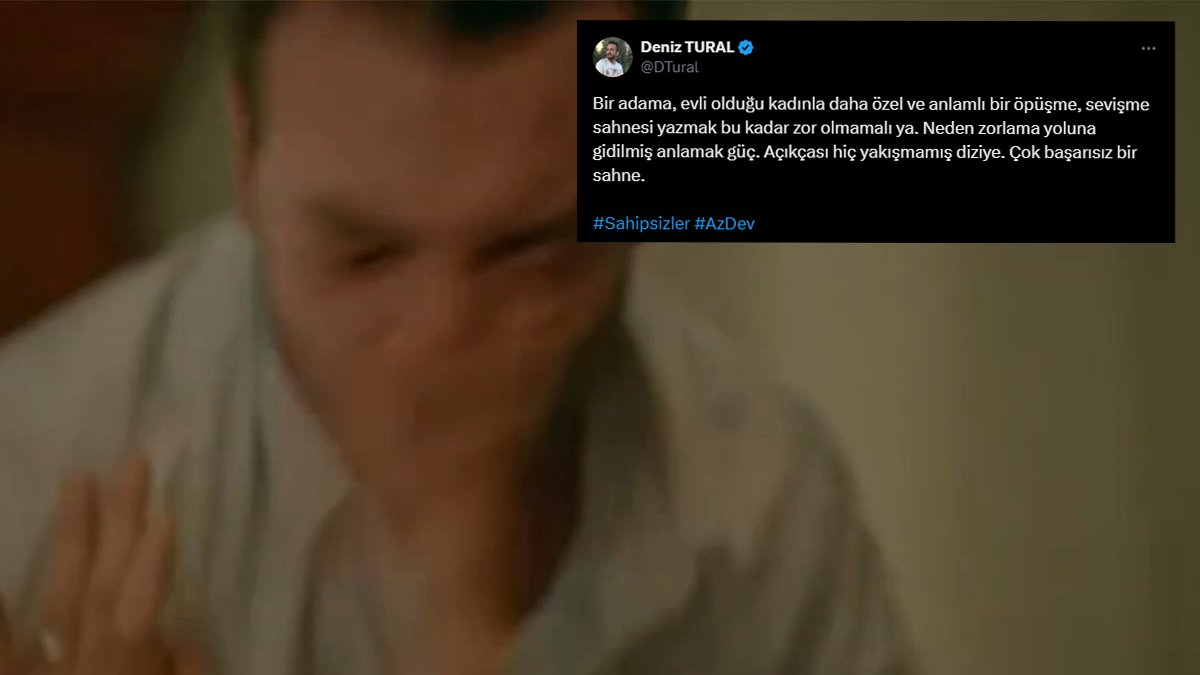 Ekrandaki zorla ilişki sahnesi tartışma yarattı! Gazeteci isimden yorum geldi, izleyiciler tepki gösterdi