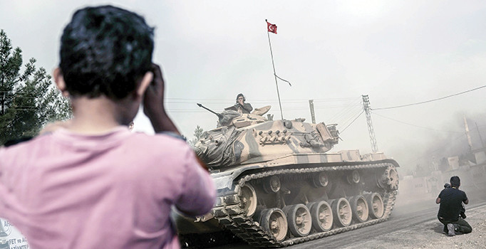 Cerablus-el Bab arasında TSK destekli milis kalkanı