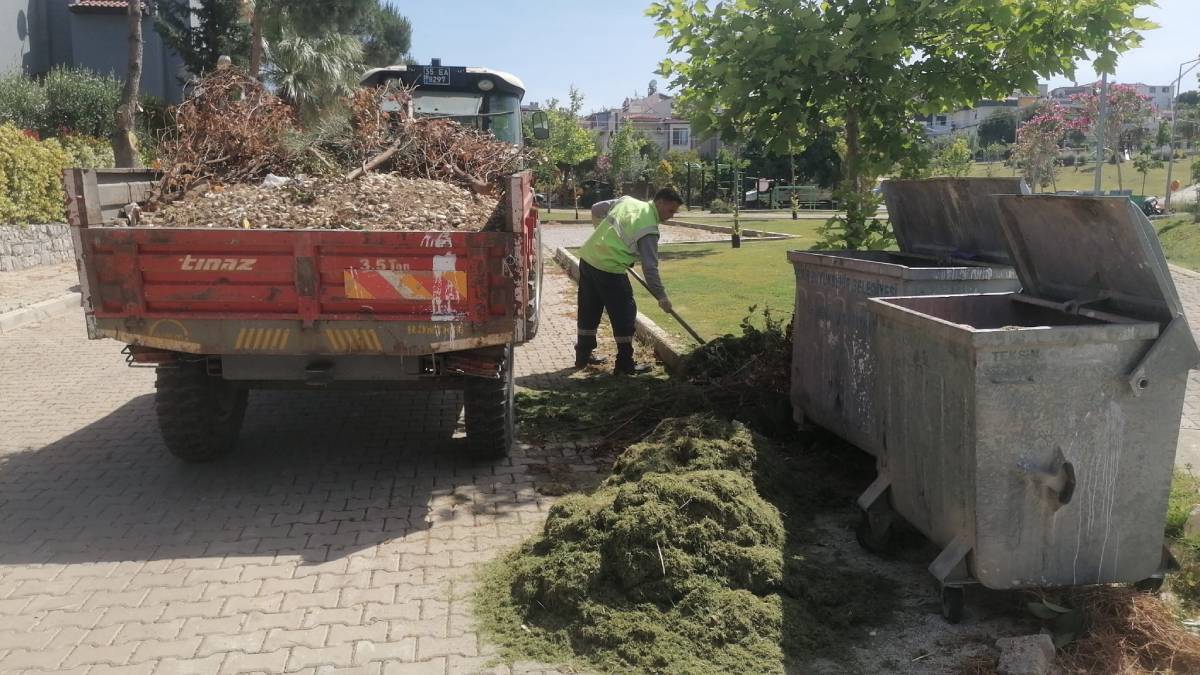 Güzelbahçe Belediyesinden yaz temizliği