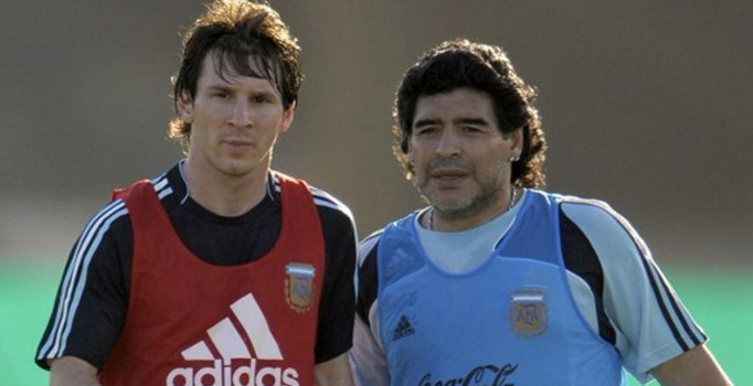 Maradona: Messi Arjantin halkına çok acı çektirdi