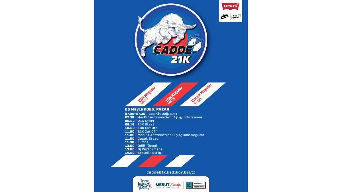 Kadıköy Cadde 10K-21K koşuları için geri sayım başladı