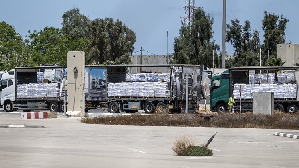 DSÖ: Gazze’ye aylar sonra giren yardımlar okyanusta damla