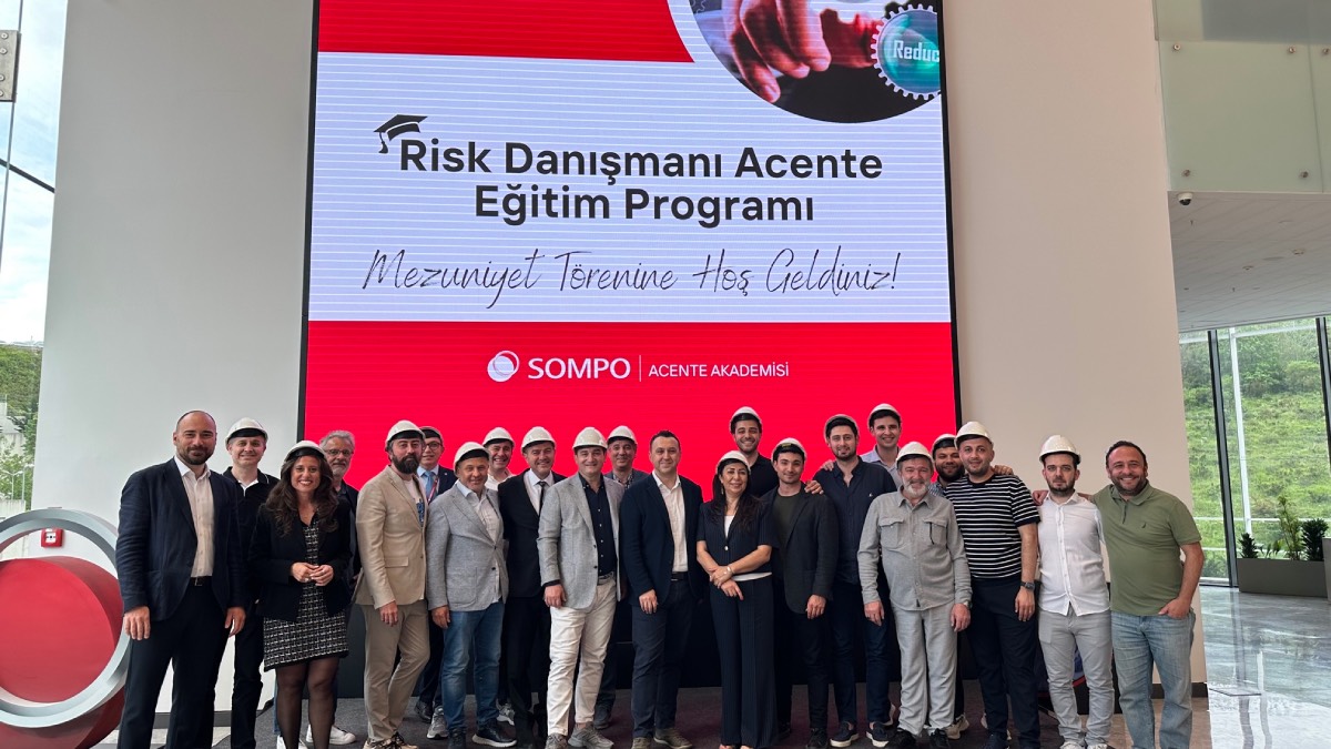 Sompo Sigorta Risk Danışmanı Acente Programı ilk mezunlarını verdi