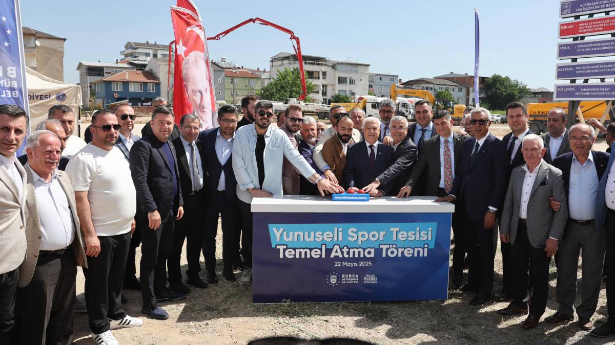 Gençler istedi, Başkan Bozbey temelini attı