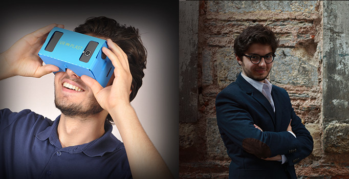 Genç girişimci kendi VR gözlüğünü üretti