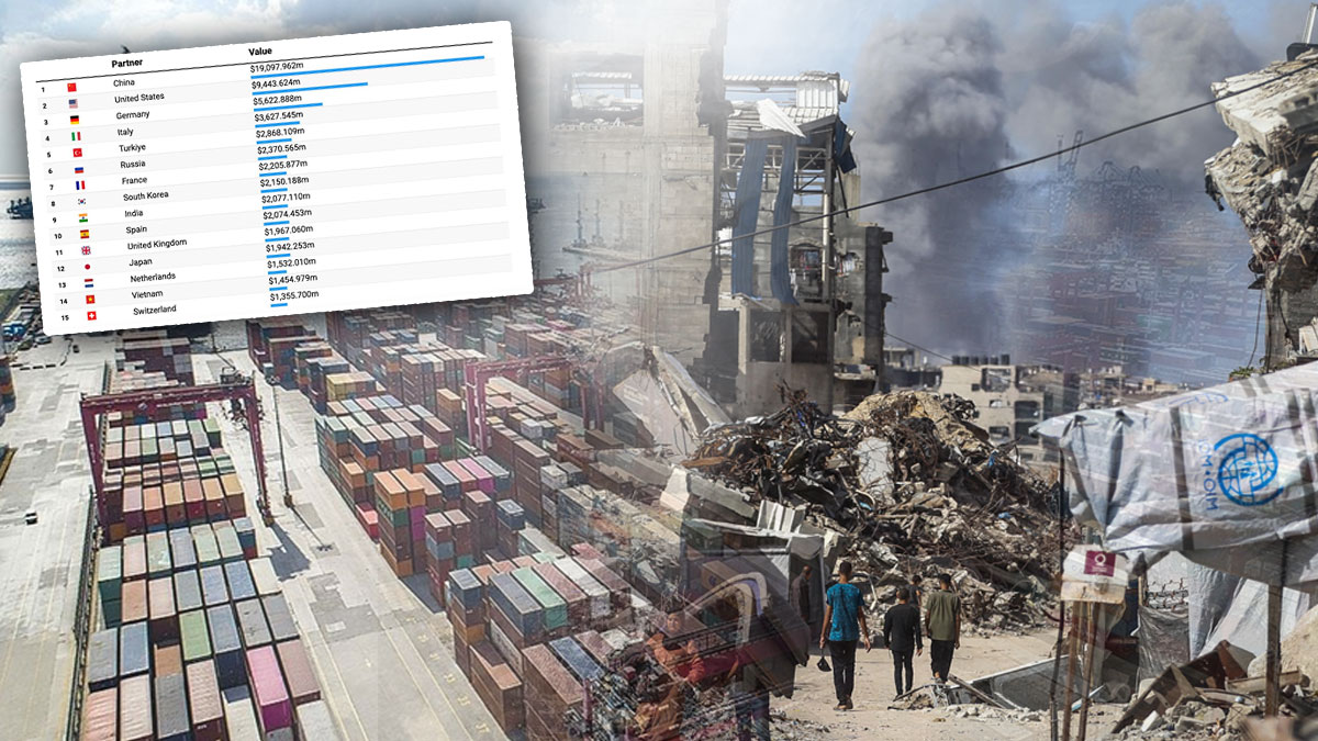 Katliamlar sürerken ticaret rekoru: Türkiye, İsrail’e en çok mal satan 5. ülke oldu