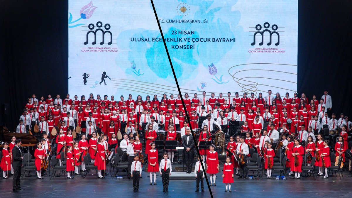 Cumhurbaşkanlığı Çocuk Orkestrası ve Korosu’nun 23 Nisan konseri, Muud’da yayında