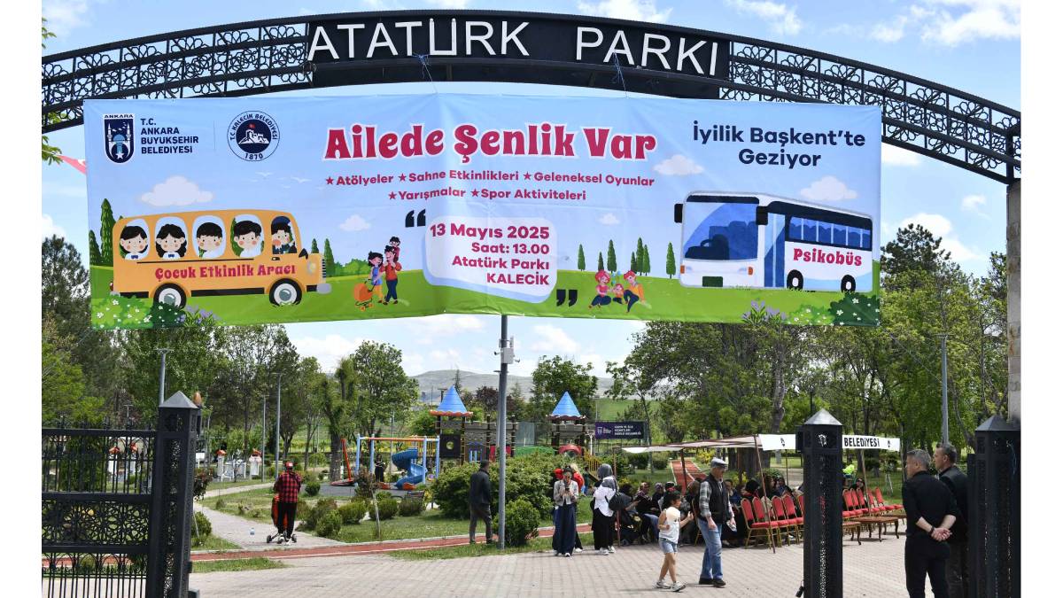 Kalecik’te şenlik var! ABB’den aile ve öğrenciler için birbirinden renkli etkinlikler