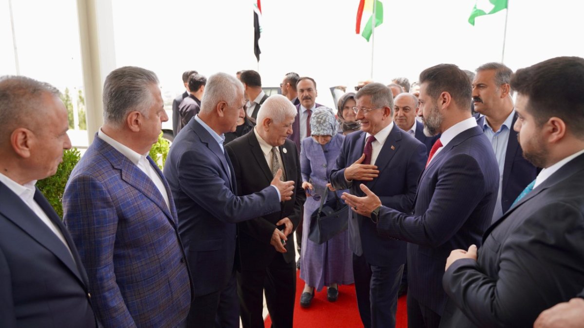 Davutoğlu Telafer'de: Osmanlı'dan bu yana bir ilk