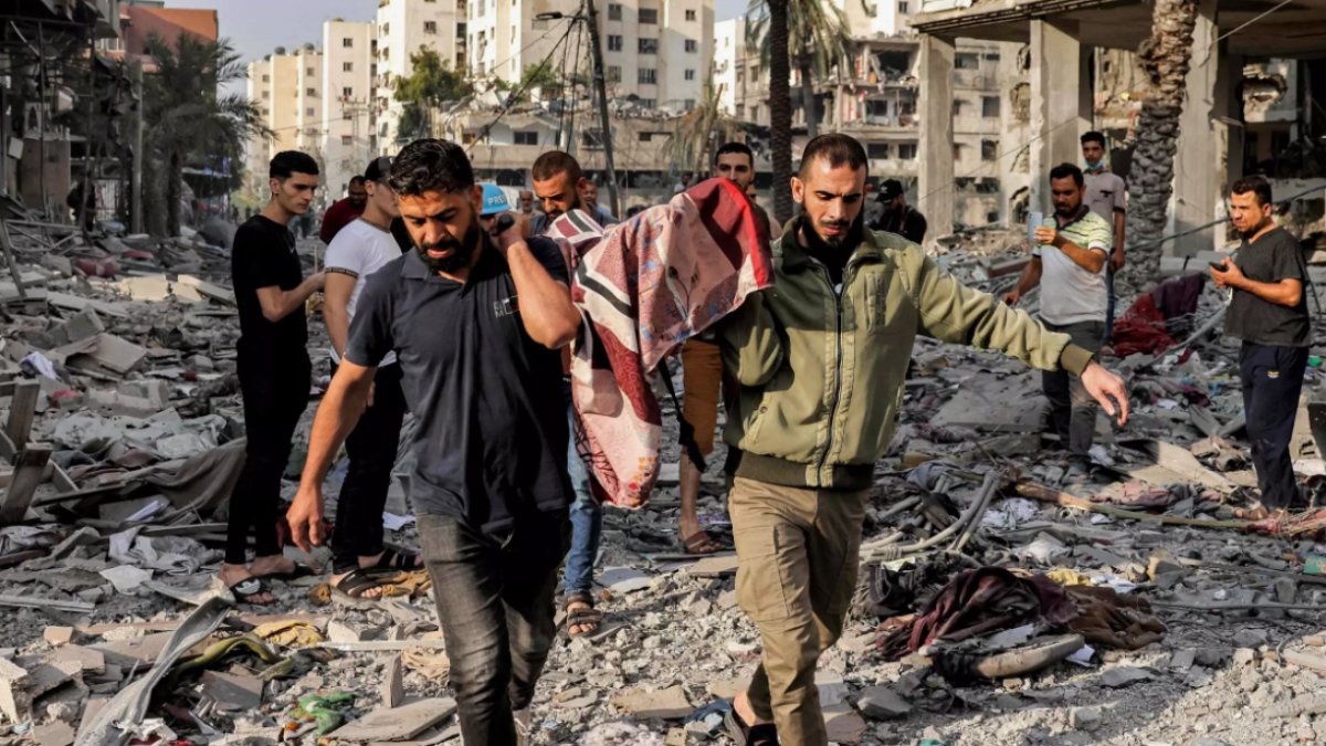 Gazze'de can kaybı 53 bin 822'ye yükseldi