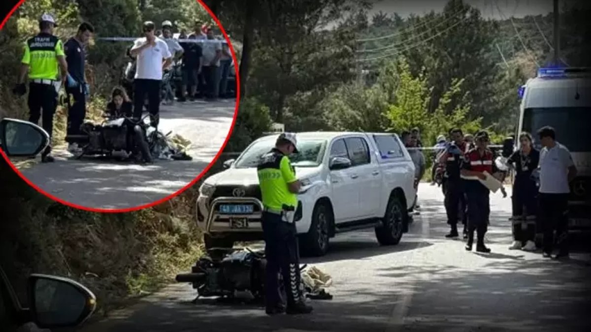 Bodrum’da hatalı sollama can aldı