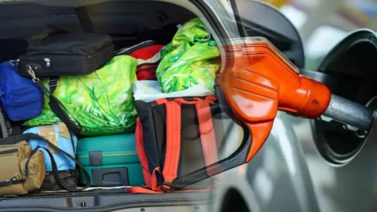 Aracınızın yakıtını bagajınız belirliyor! Eğer çok yük taşıyorsanız...