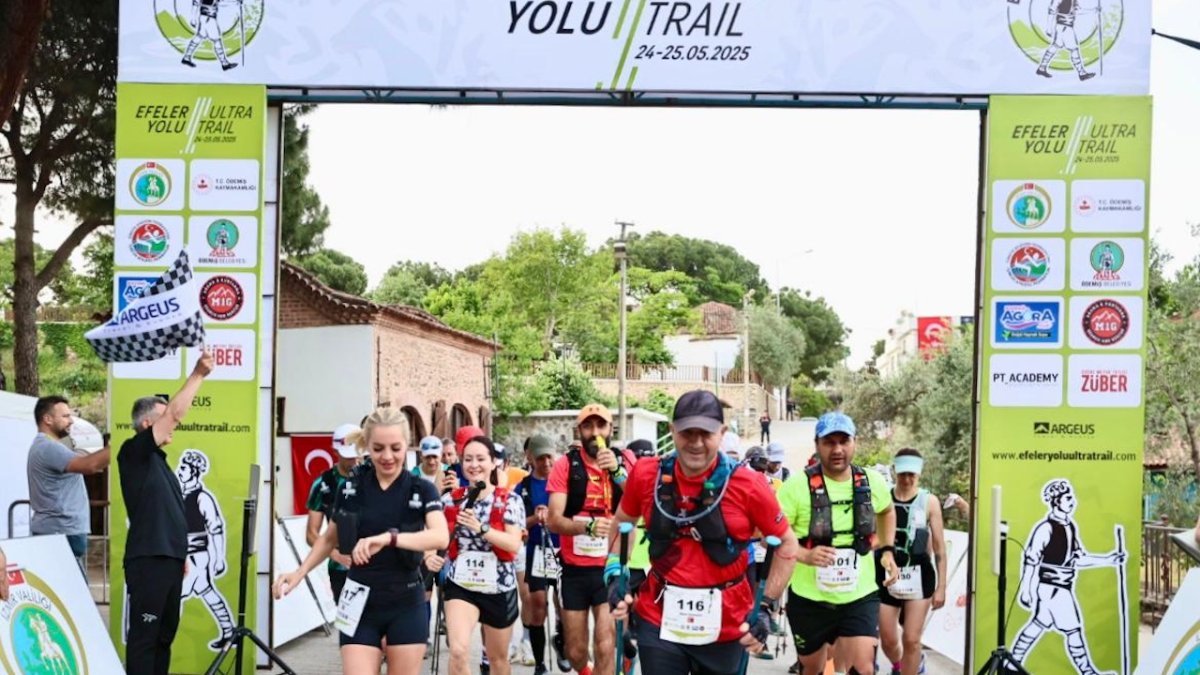 Efeler Yolu Ultra Trail’de start verildi