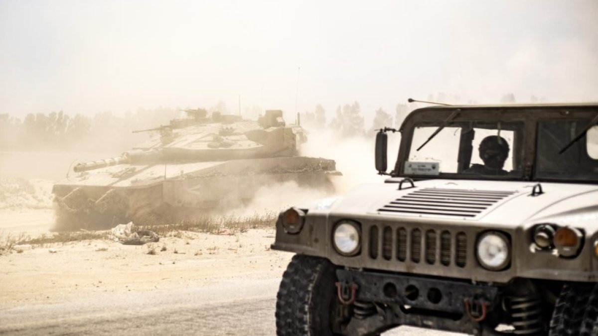 İsrail'in tüm piyade ve zırhlı birlikleri Gazze Şeridi'ne girdi