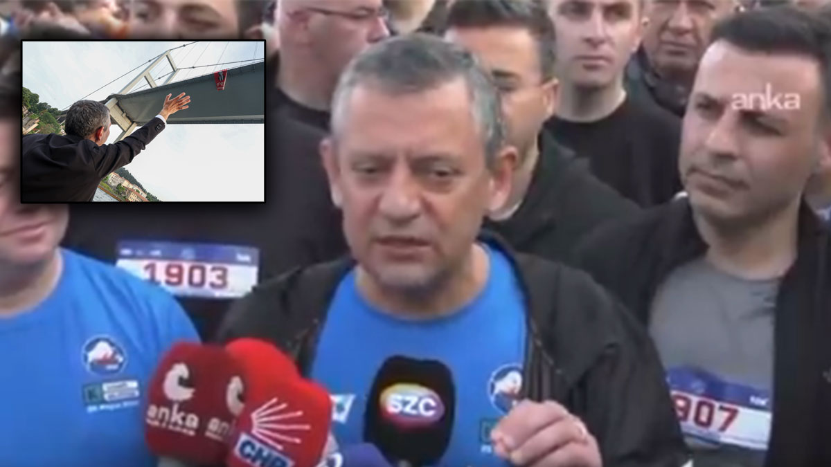 Özel'den 'Free İmamoğlu' pankartına açılan soruşturmaya yanıt: Beklesin, daha nerelere asacağız