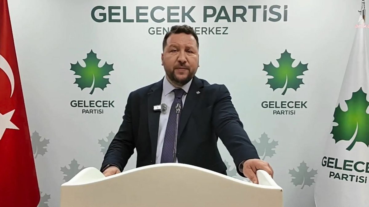 Gelecek Partisi Sözcüsü Ufuk Karcı'dan Davutoğlu'nun sözlerinin bağlamından koparılmasına tepki